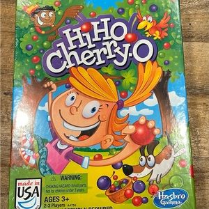 Set of two board games BNIB Sorry and Hi-Ho Cherry-o